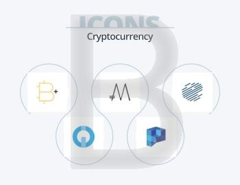 Cryptocurrency Flat Icon Pack 5 Icon Design. factom. crypto. add. coin. plus