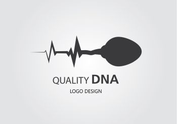Quality sperm logo design