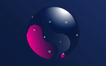 Liquid color Banner covers. Fluid shapes composition. Futuristic design posters. vector Illustration Vector Illustration