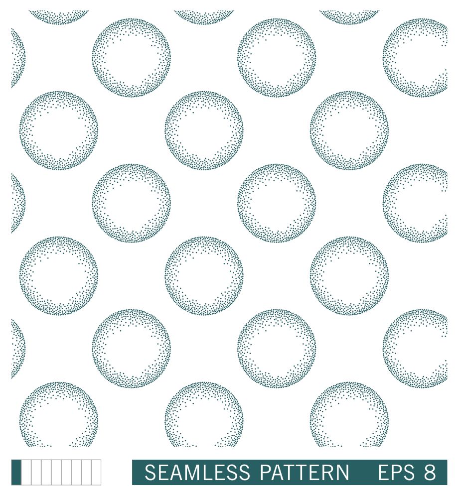 Seamless pattern. Just abstract circles shaded in the style stipplism. Vector texture design. Seamless pattern. Just abstract circles shaded in the style stipplism. Vector texture