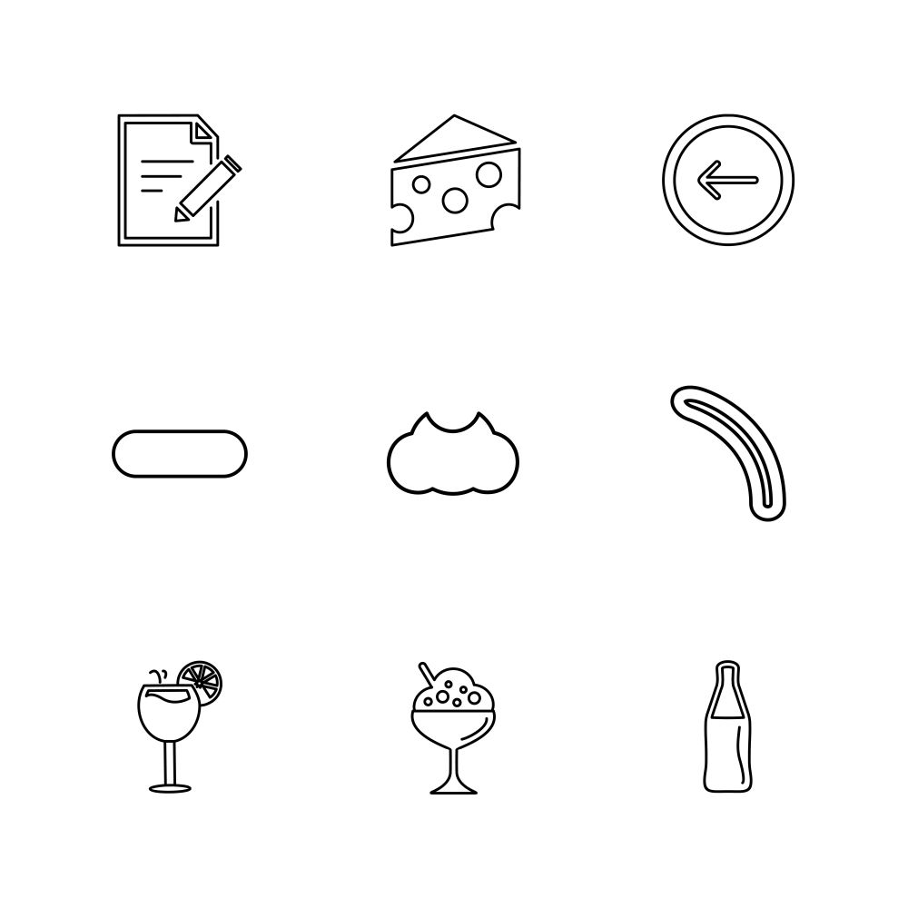 food, health , nutrious , healthy , icon, vector, design,  flat,  collection, style, creative,  icons , coffeem , fruits , pear , clipboard , bell , fastfood , junkfood ,