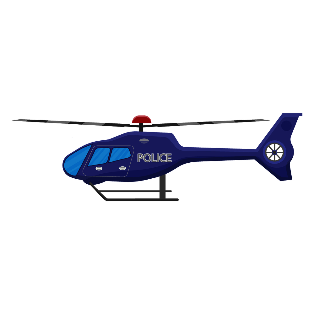 Police helicopter icon isolated on white background, air transport, aviation, vector illustration. Police helicopter icon isolated on white background, air transport, aviation, vector illustration.