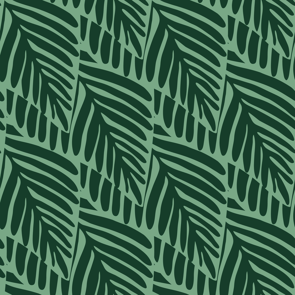 Summer nature jungle seamless pattern. Exotic plant. Tropical pattern, palm leaves seamless vector floral background.. Summer nature jungle seamless pattern. Exotic plant.