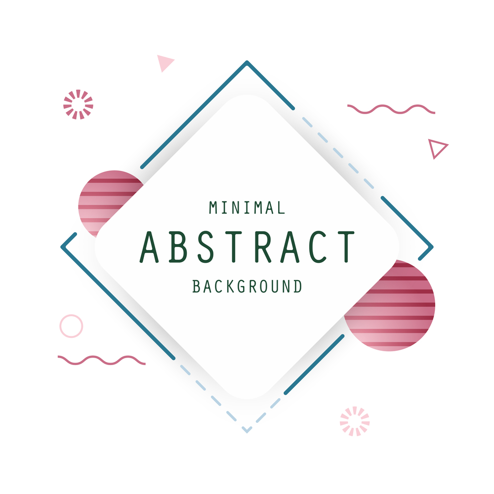 Abstract Minimal Background , modern style , vector illustration
