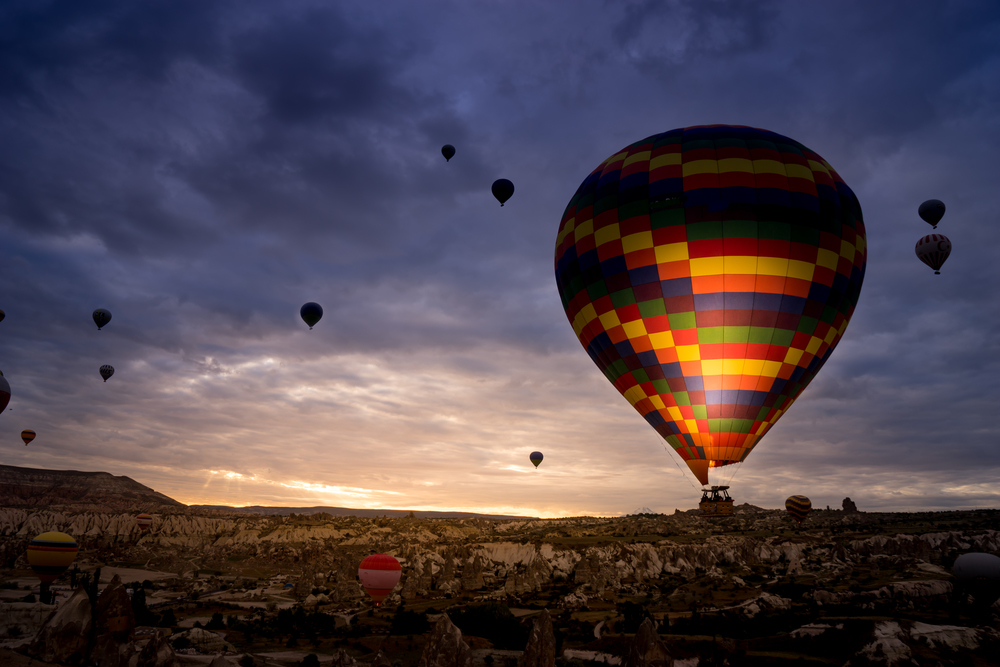 Hot air balloon, Cappadocia Turkey