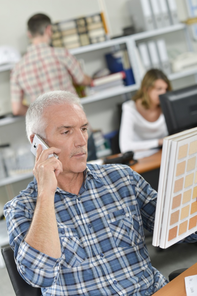 Choosing paint over the phone