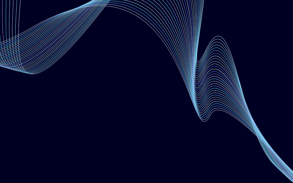 Wave of the Colorful Lines colored lines. High resolution Vector Illustration
