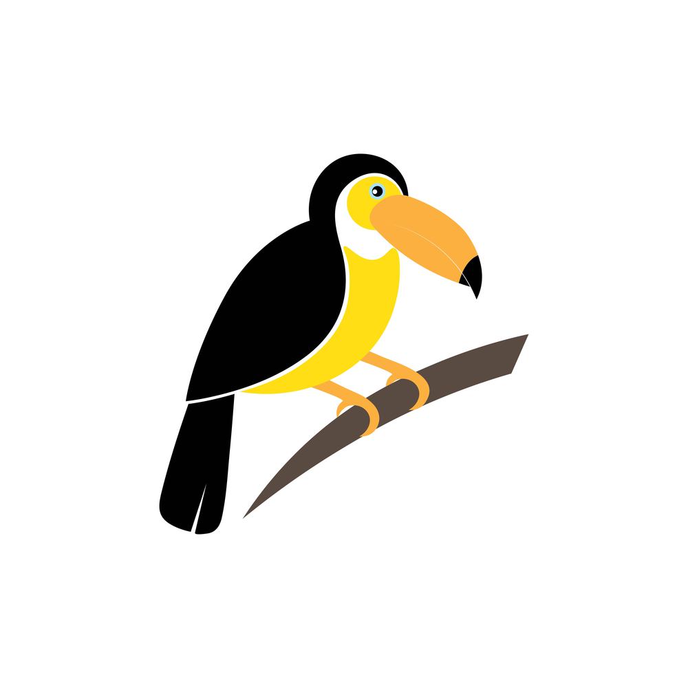 Toucan icon logo free image vector