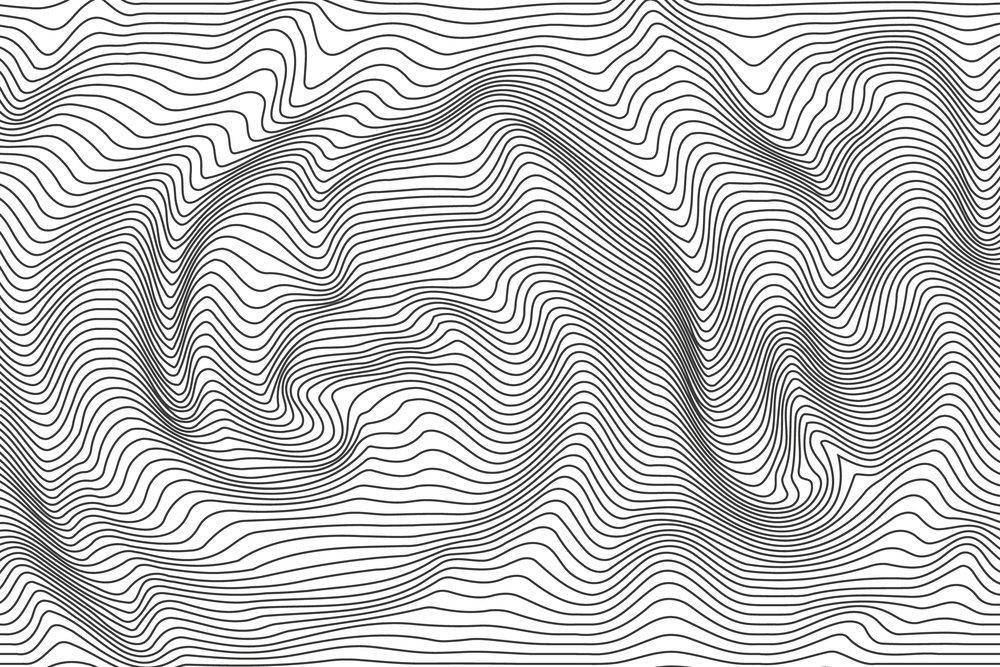 Topographic lines abstract background. Contour lines pattern. Wawy striped depign. Geographic relief landscape. Vector illustration. Topographic lines abstract background. Contour lines pattern. Wawy striped depign. Geographic relief landscape. Vector illustration.