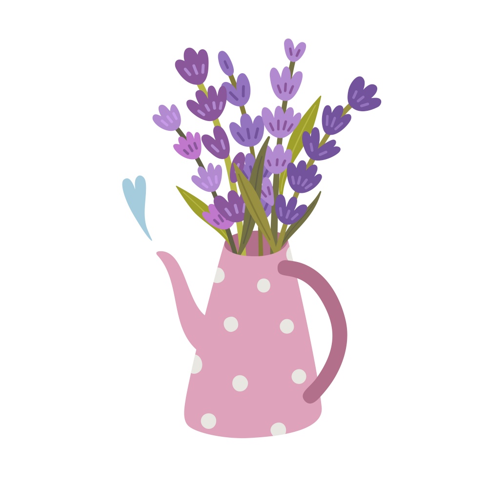 Lavender kettle