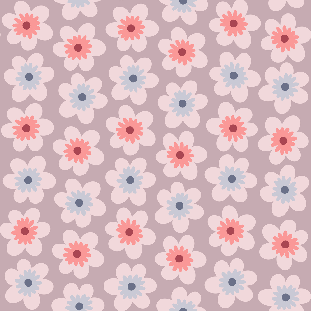 Flower pastel pattern