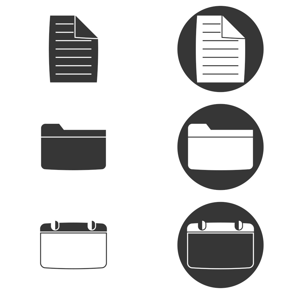 File document icons