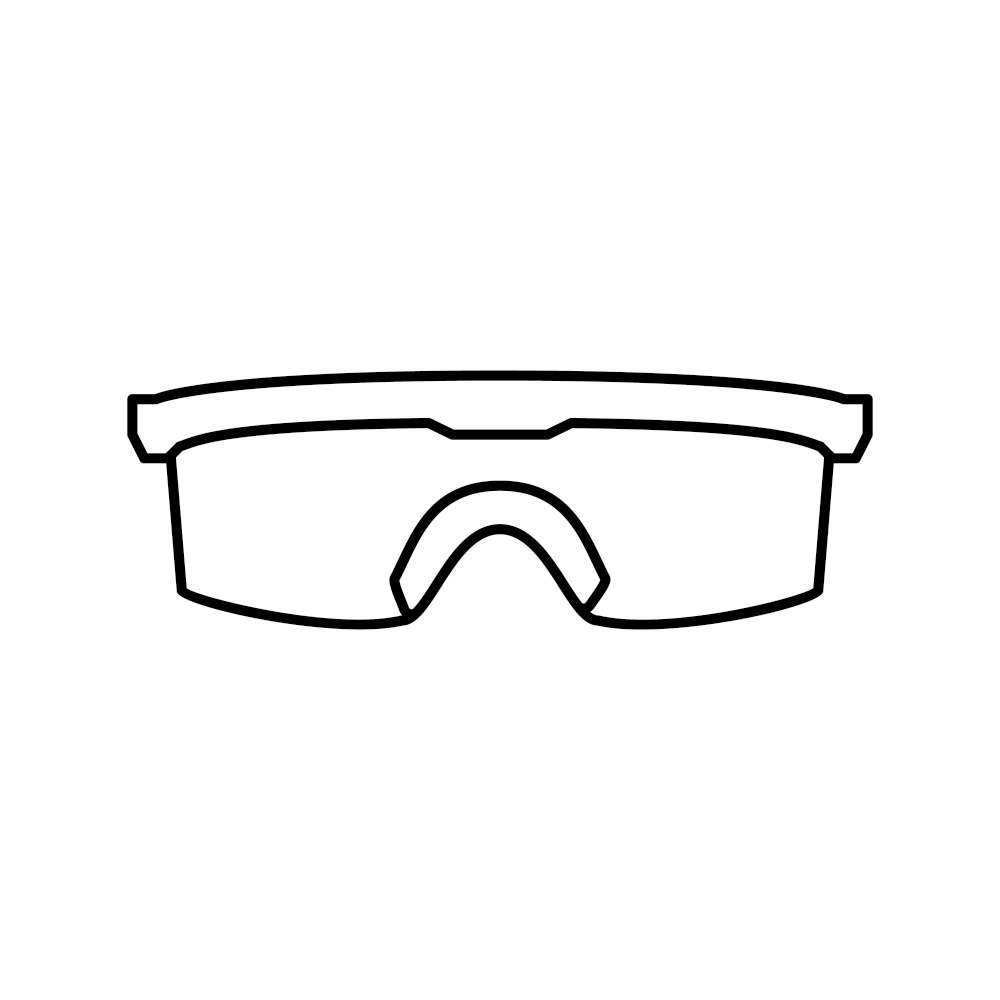 medical glasses frame line icon vector. medical glasses frame sign. isolated contour symbol black illustration. medical glasses frame line icon vector illustration