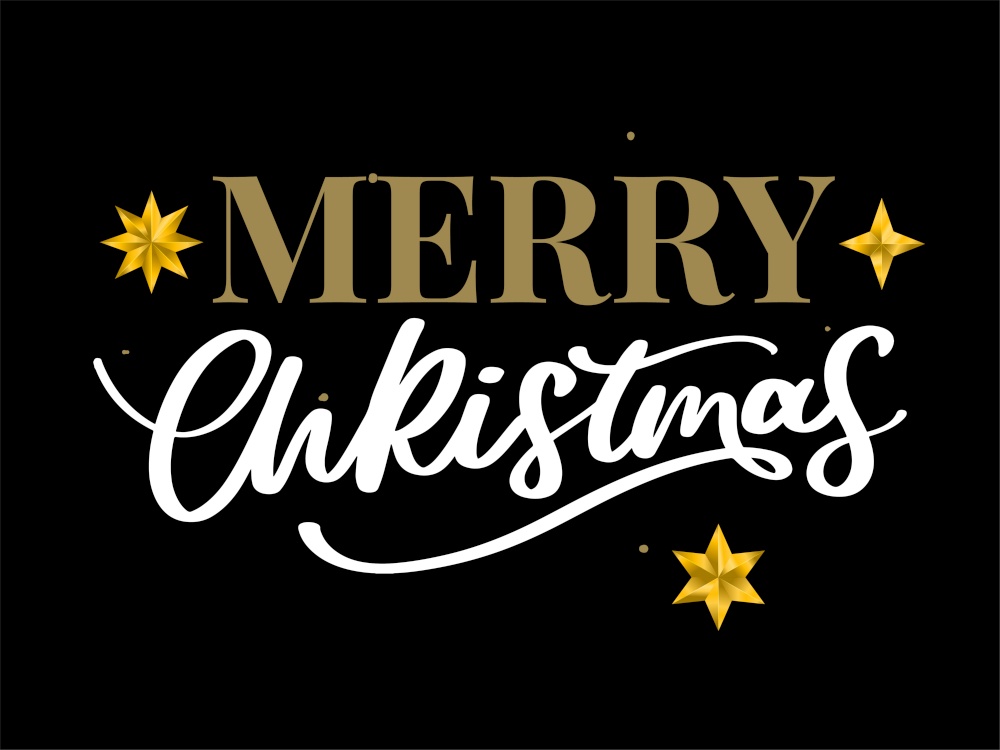 Merry christmas hand lettering calligraphy isolated on white background. Vector holiday illustration element. Merry Christmas calligraphy. Merry christmas hand lettering calligraphy isolated on white background. Vector holiday illustration element. Merry Christmas script calligraphy