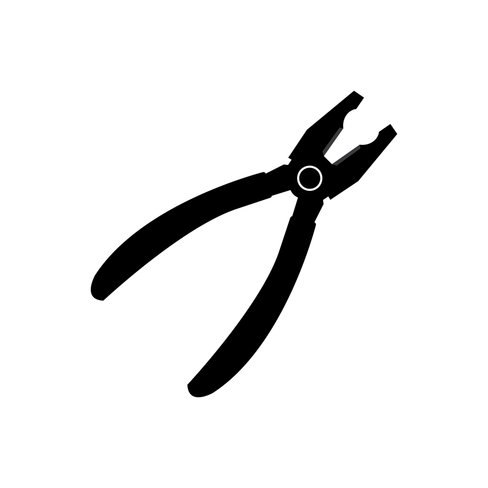pliers icon vector illustration symbol design.
