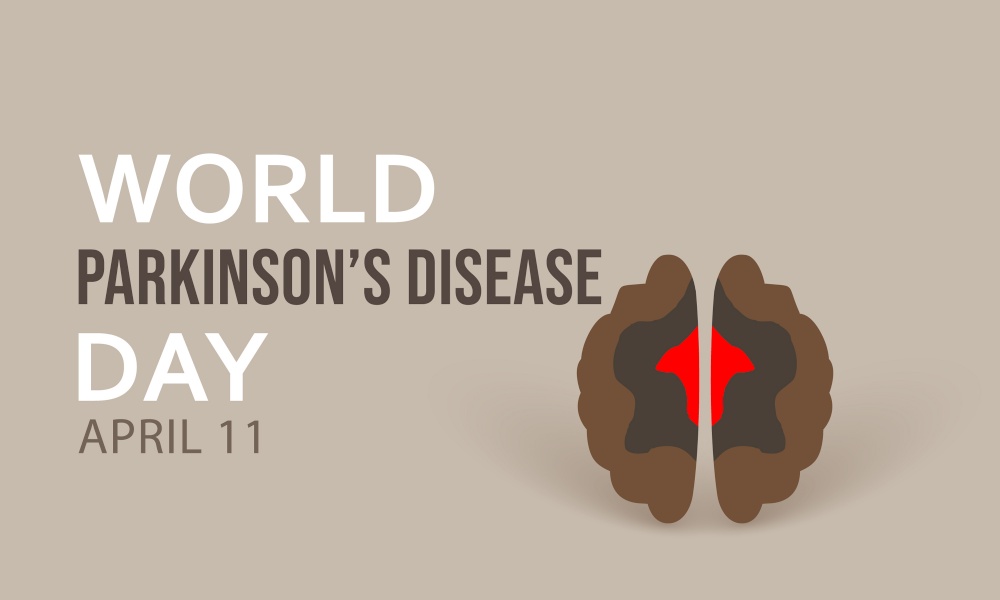 World parkinsons disease day Royalty Free Vector Image