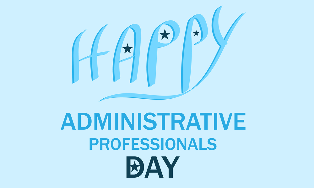 Happy administrative professionals day Royalty Free Vector