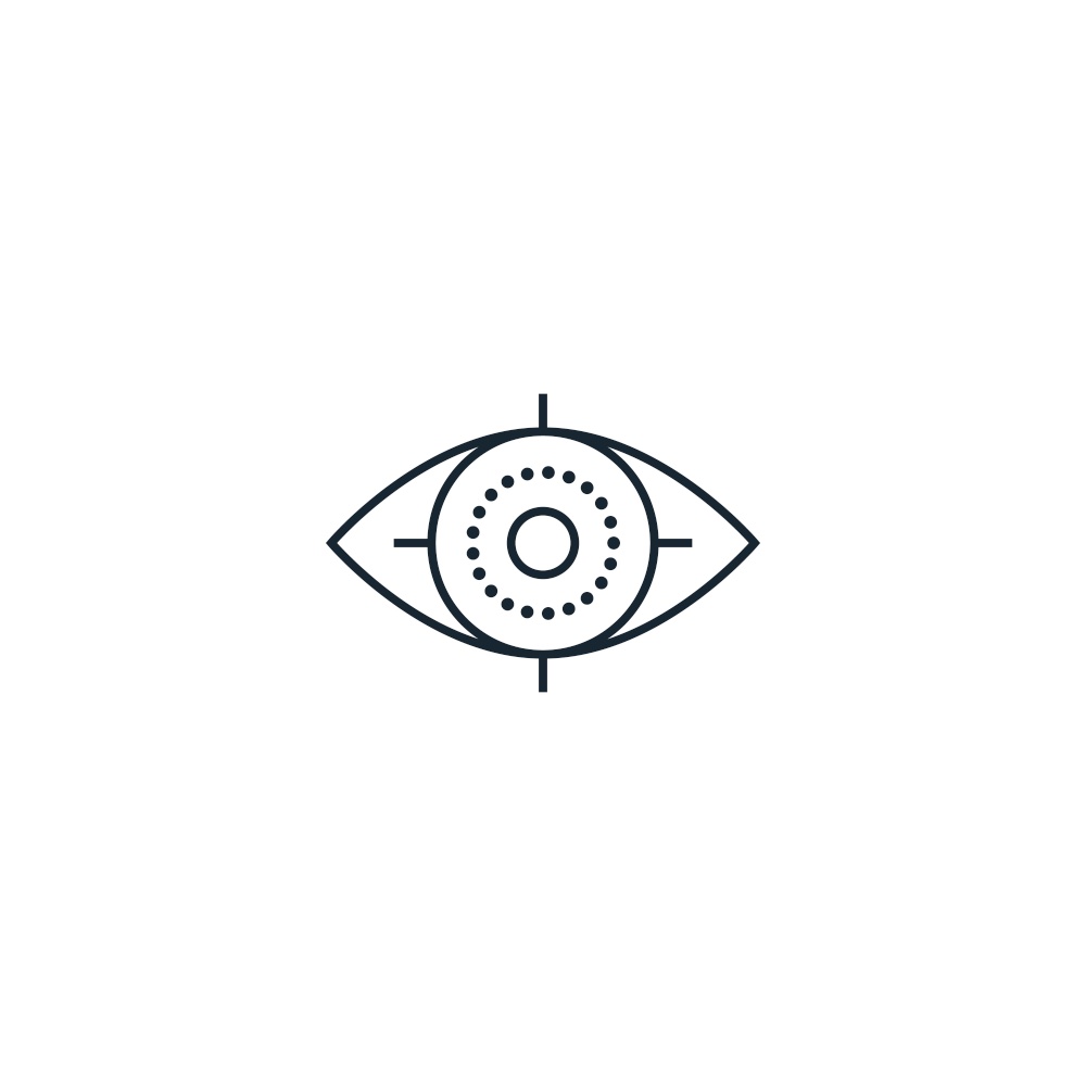 Ophthalmology creative icon from medicine icons Vector Image