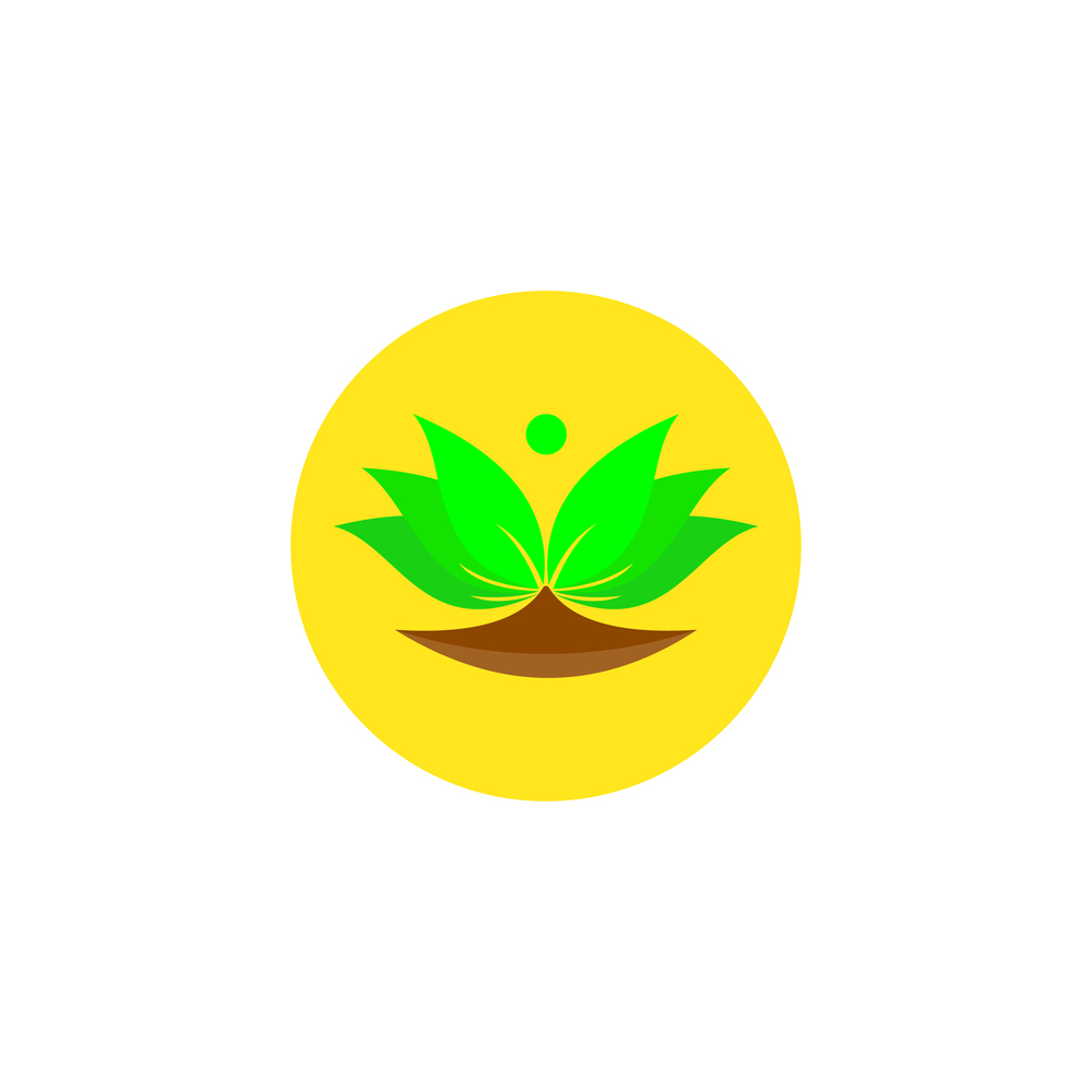 Leaf icon design Royalty Free Vector Image