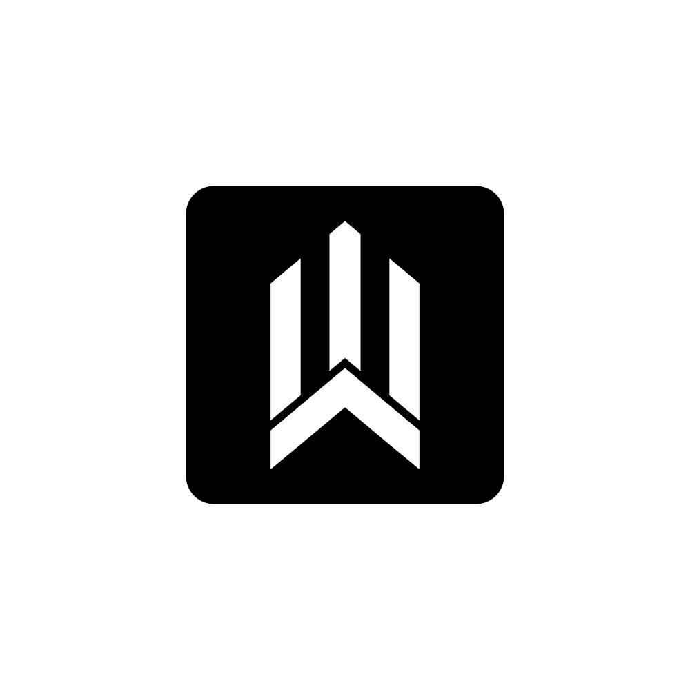 Letter w finance logo concept Royalty Free Vector Image