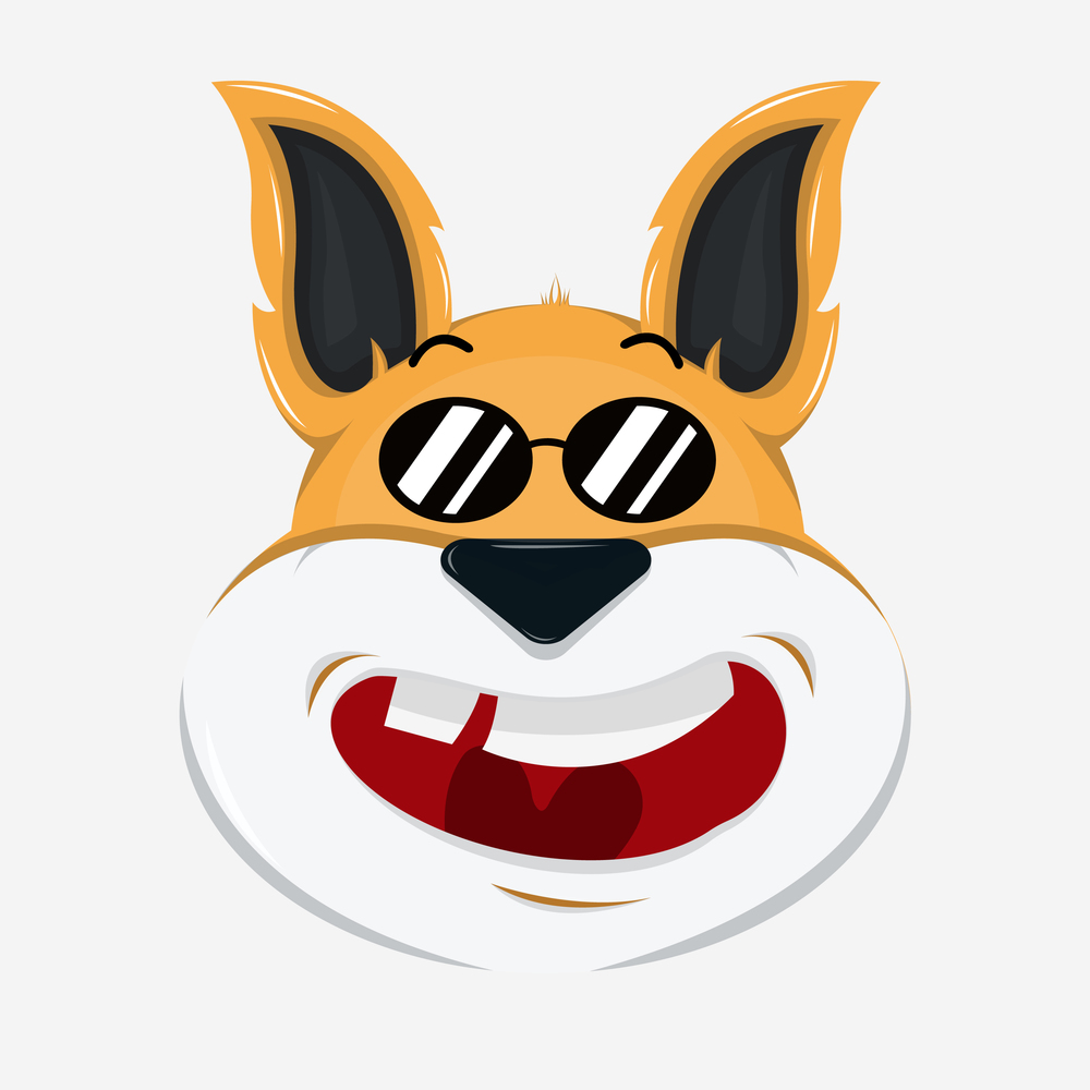 Cute bunny logo character design Royalty Free Vector Image