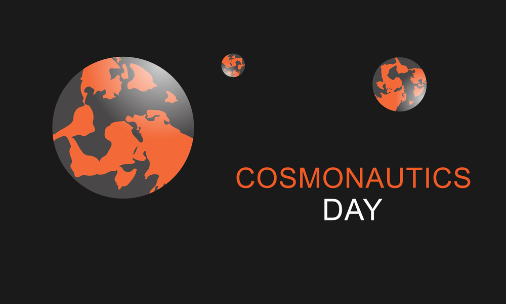 Cosmonautics day Royalty Free Vector Image