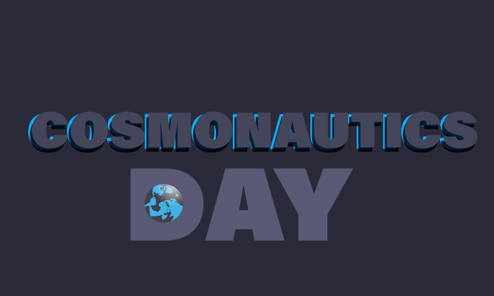 Cosmonautics day Royalty Free Vector Image