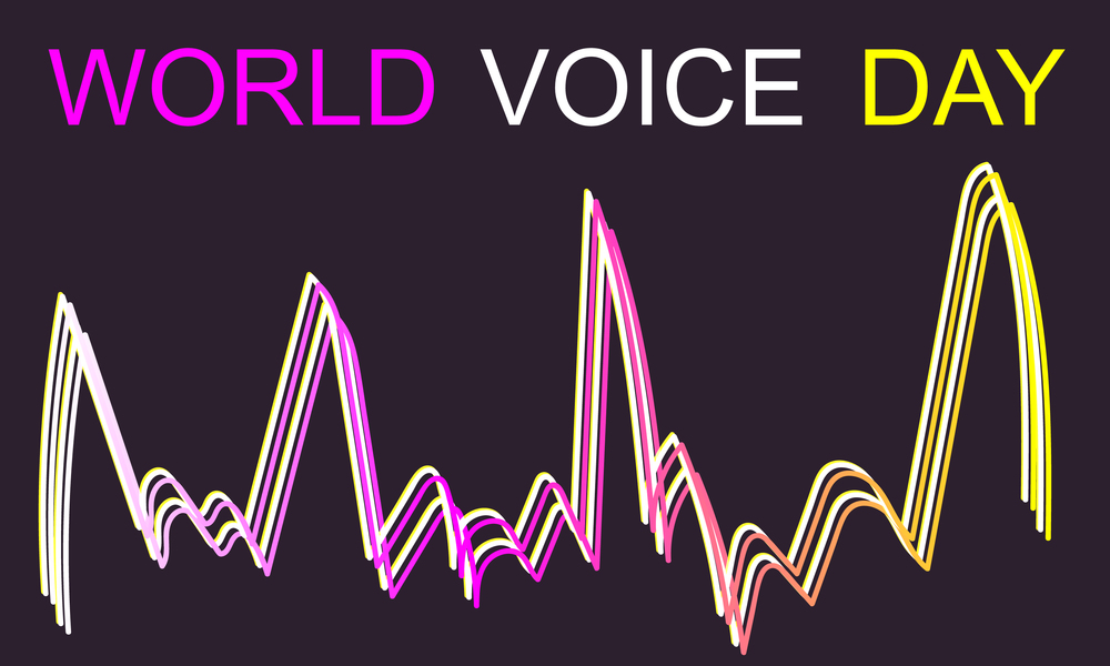 World voice day Royalty Free Vector Image
