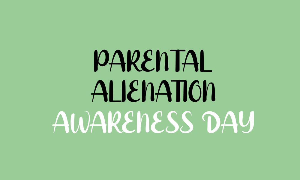 Parental alienation awareness day Royalty Free Vector Image