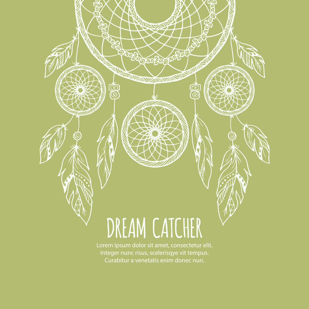 dreamcatcher dream catcher art illustration