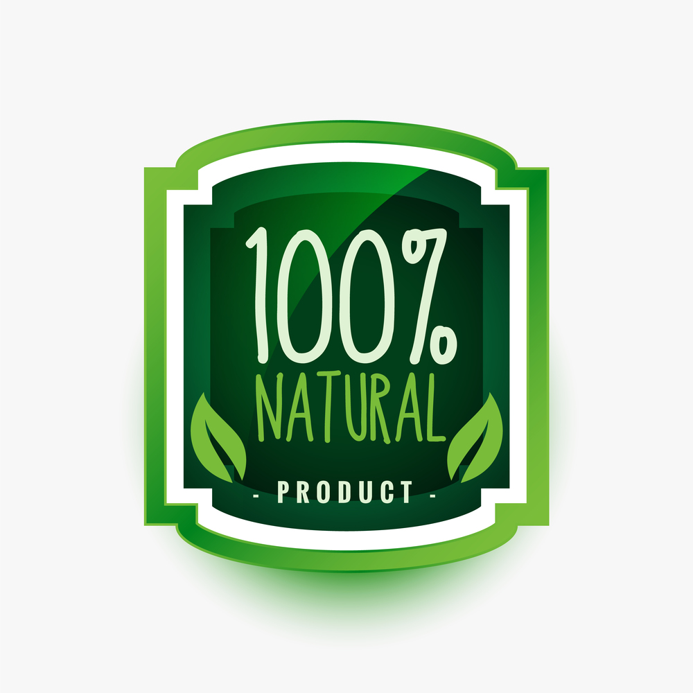 vegan vegetarian natural organic product green label sticker design