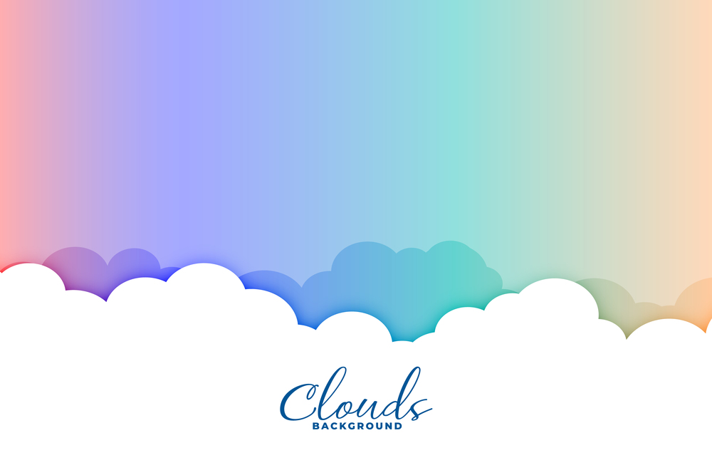 clouds background withsky design