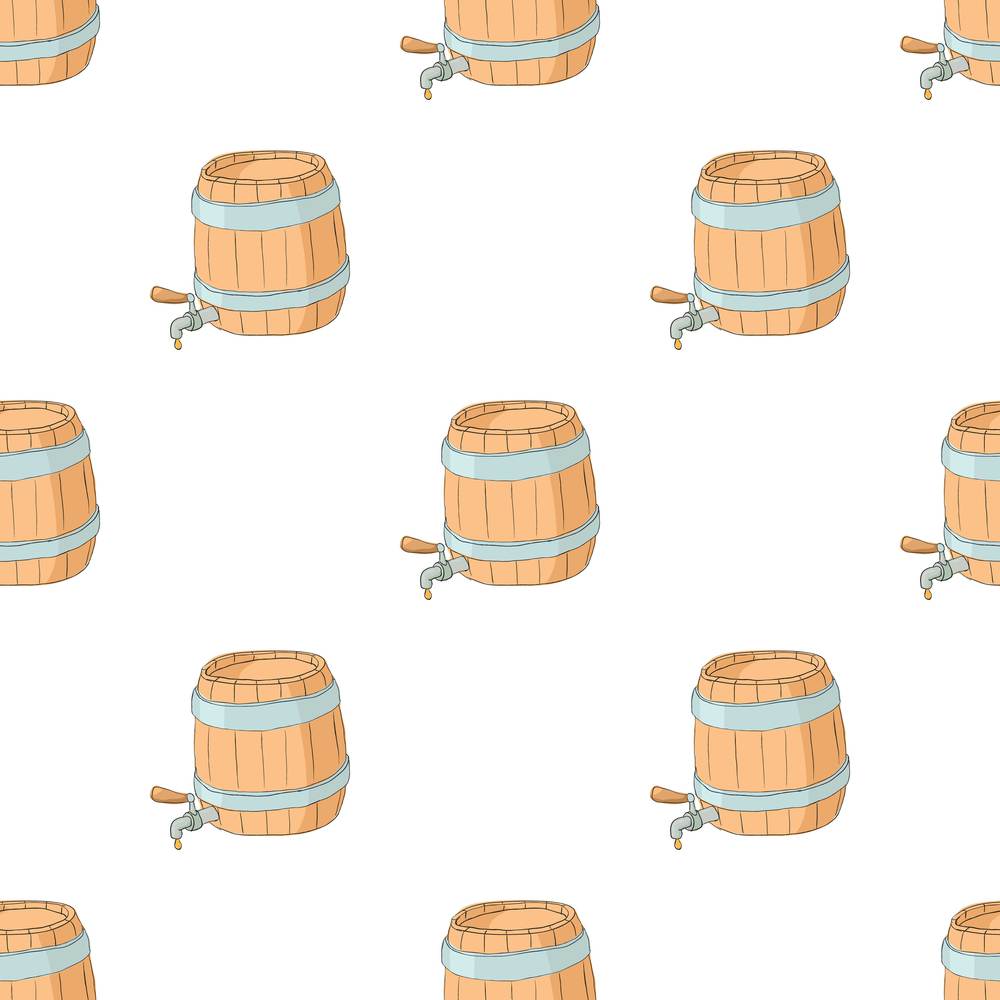 Barrel of beer pattern seamless background texture repeat wallpaper geometric vector. Barrel of beer pattern seamless vector