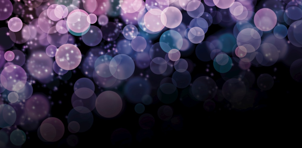 Abstract bokeh background with copy space illustration