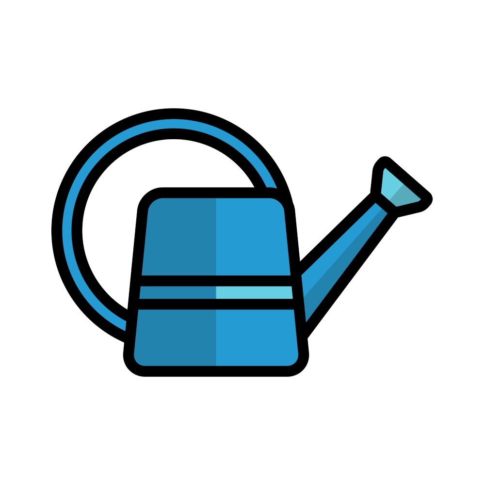 watering can icon design vector template