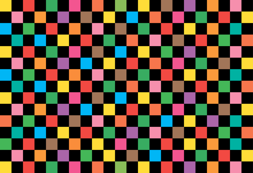 Color squares background. Abstract mosaic of colorful chess. Background with colors bricks. Art of colorgraphic texture. Creative geometric wallpaper with pixels. Vector.. Color squares background. Abstract mosaic of colorful chess. Background with colors bricks. Art of colorgraphic texture. Creative geometric wallpaper with pixels. Vector