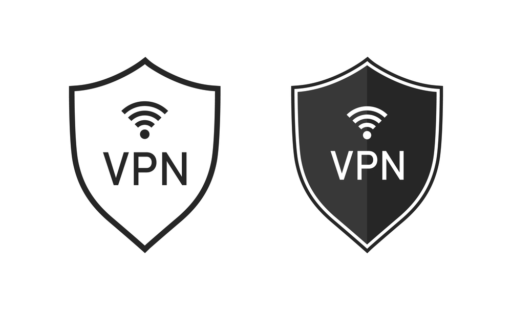 Vpn icon. Shield with vpn icon. Safe for wifi and server. Logo for protect of private network. Set of line symbol of connection. Sign of web protection, encryption, authentication. Vector.. Vpn icon. Shield with vpn icon. Safe for wifi and server. Logo for protect of private network. Set of line symbol of connection. Sign of web protection, encryption, authentication. Vector