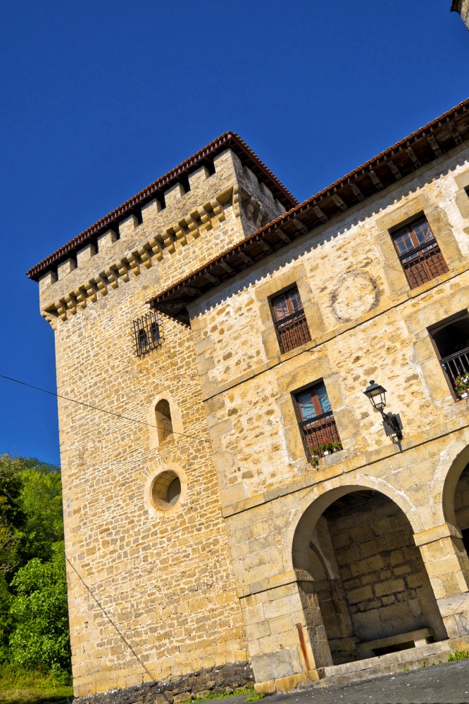 Quejana Complex of Historical Monuments, Palace of Pedro Lopez de Ayala, 14th Century Civil Heritage, Listed Cultural Asset, Artziniega, Ayala, Alava, Basque Country, Spain, Europe