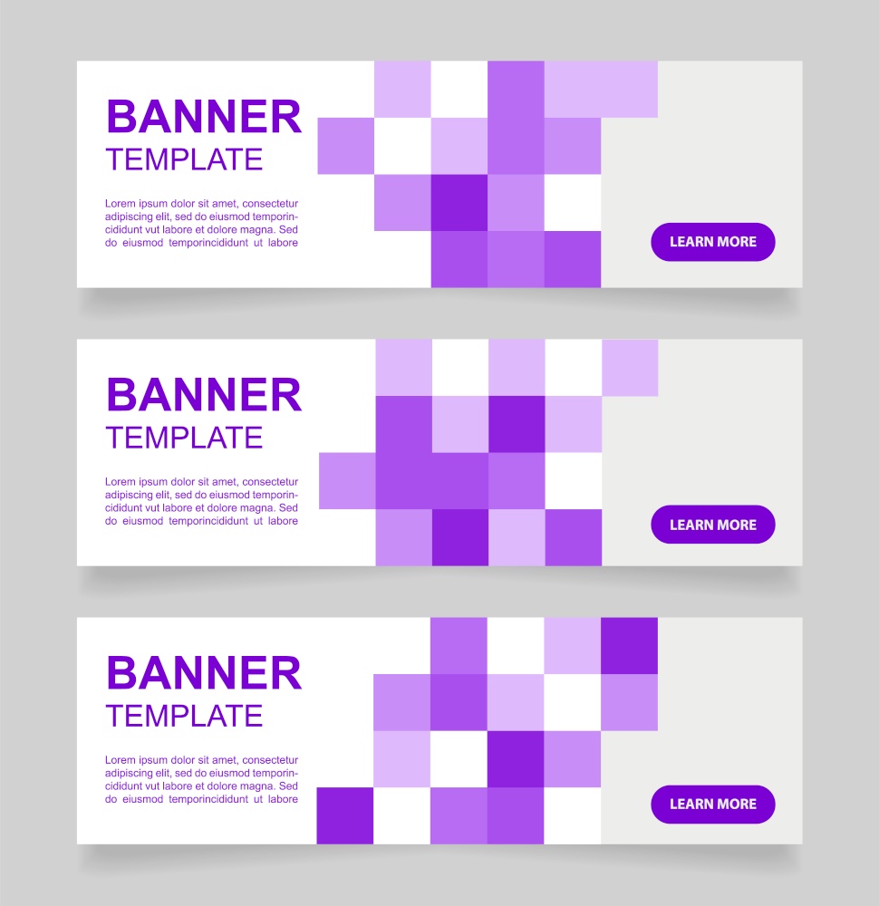Distant learning web banner design template. Vector flyer with text space. Advertising placard with customized copyspace. Promotional printable poster for advertising. Graphic layout. Distant learning web banner design template