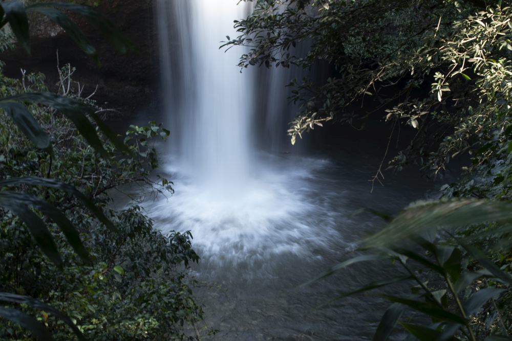 Haew Suwat Waterfall in the Khao Yai National Park Thailand.