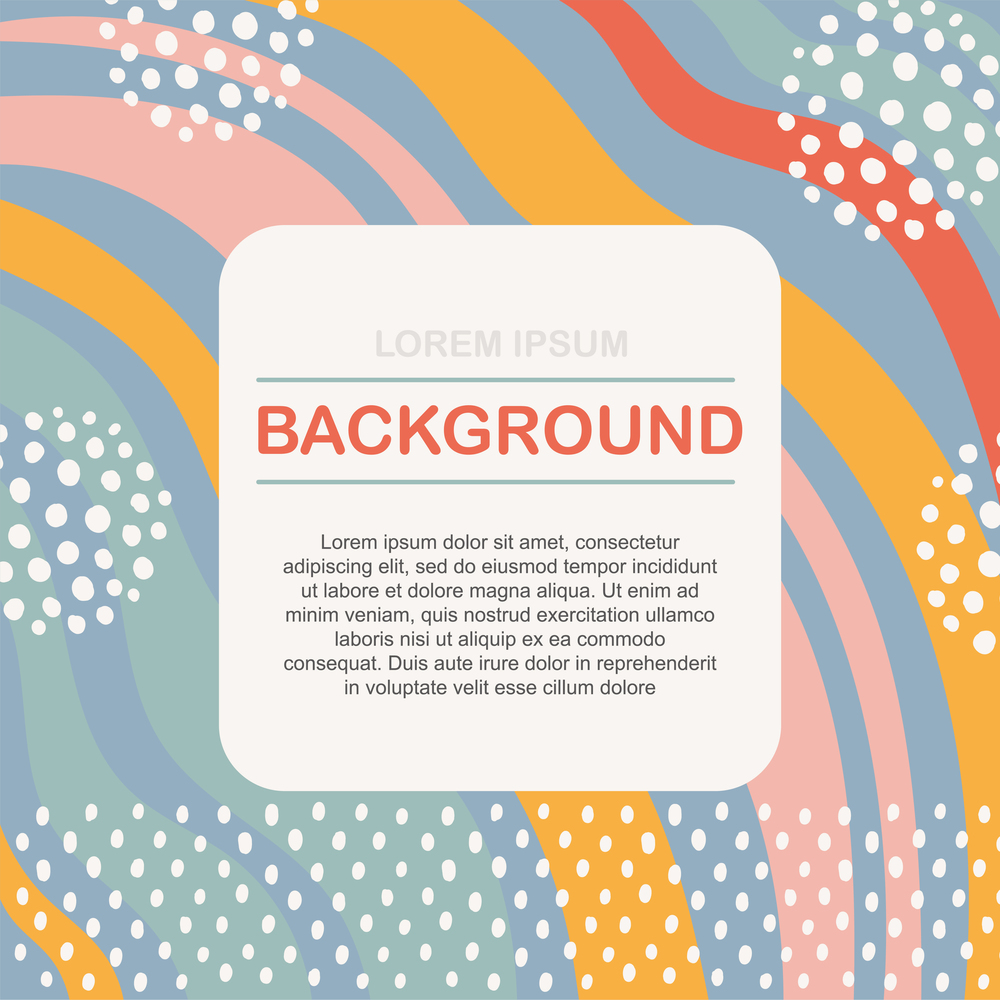 Trendy abstract colorful geometric background, vector illustration