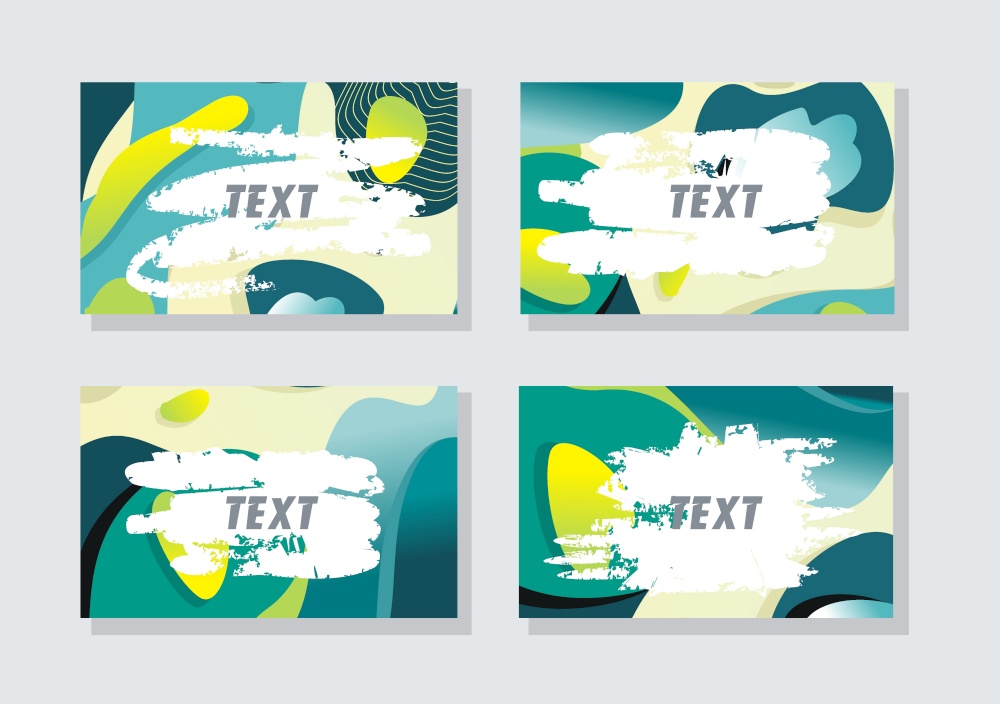 Retro design templates for banners, flyers and posters with abstract shapes, memphis geometric flat style.