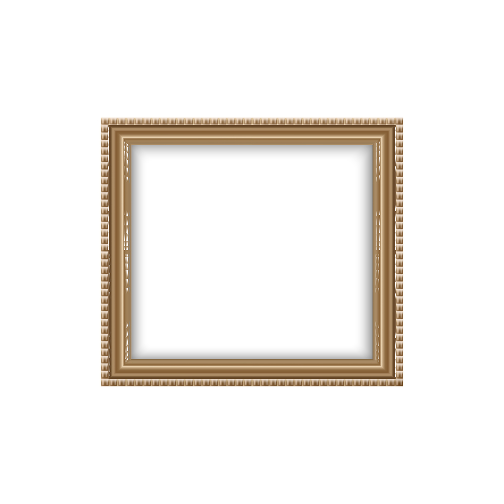 Decorative vintage frame isolated border pattern. Vector vintage framing mockup template. Mockup of ancient vintage frame isolated border