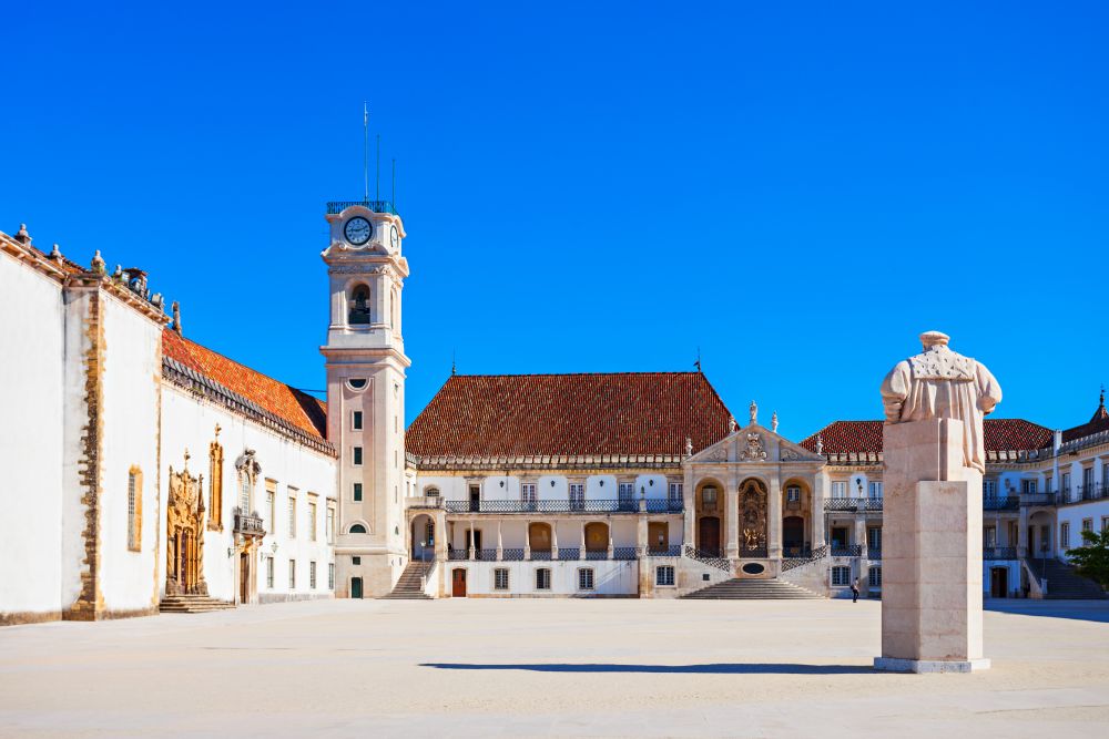 The University of Coimbra in Coimbra, Portugal