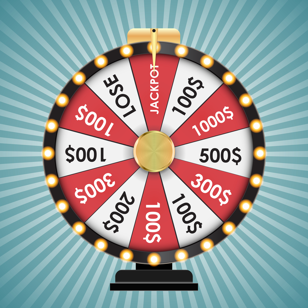 Wheel of Fortune, Lucky Icon. Vector Illustration EPS10
. Wheel of Fortune, Lucky Icon. Vector Illustration