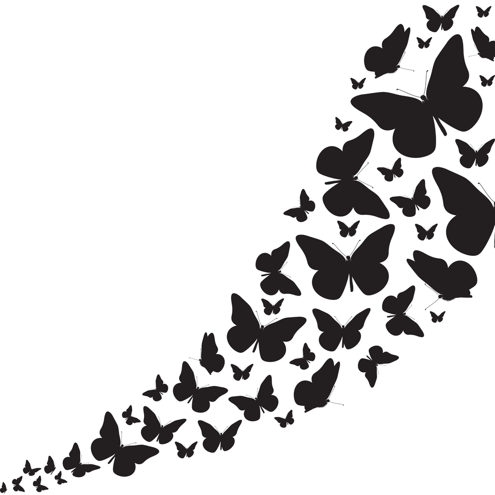 Abstract Background with Butterfly. Vector Illustration EPS10. Abstract Background with Butterfly. Vector Illustration