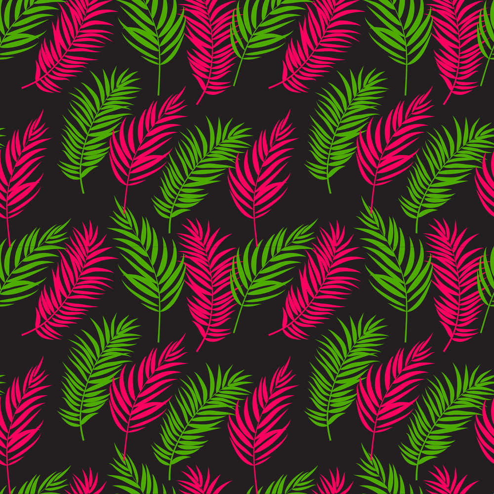 Beautifil Palm Tree Leaf  Silhouette Seamless Pattern Background Vector Illustration EPS10. Beautifil Palm Tree Leaf  Silhouette Seamless Pattern Background Vector Illustration