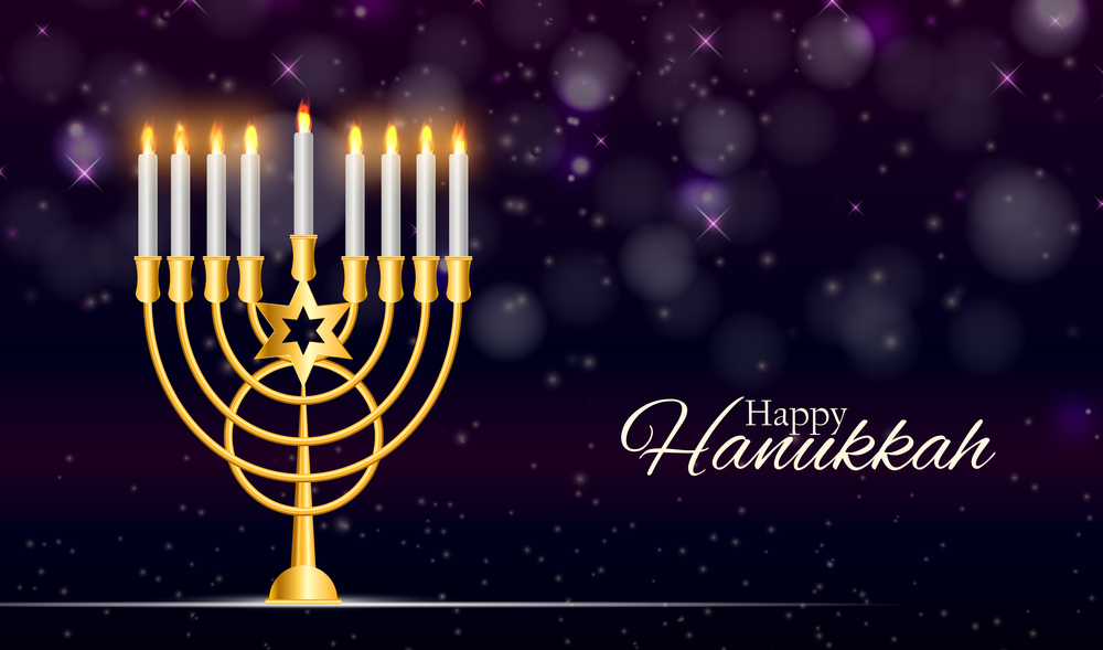 Happy Hanukkah, Jewish Holiday Background. Vector Illustration. Hanukkah is the name of the Jewish holiday. EPS10. Happy Hanukkah, Jewish Holiday Background. Vector Illustration. Hanukkah is the name of the Jewish holiday