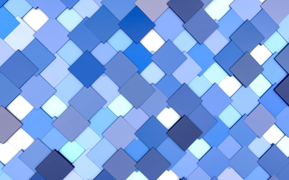 Seamless geometric background from quadrangles texture. 3d render illustration.. Seamless geometric background from quadrangles texture.