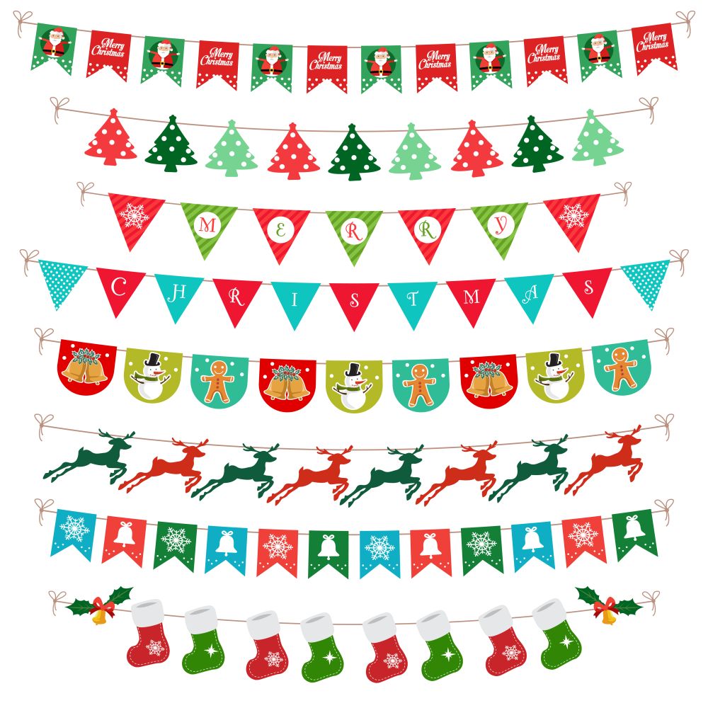 A vector illustration of Christmas Banner